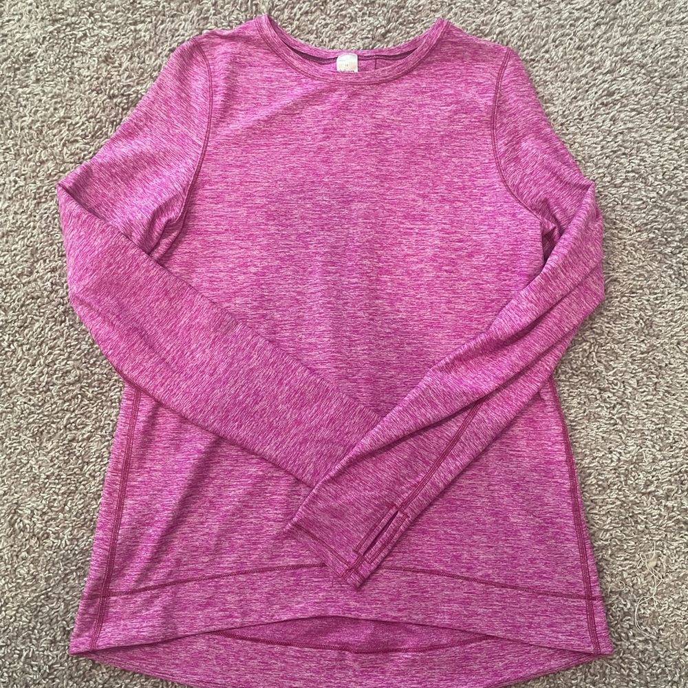 NWOT pink long sleeve ivivva shirt